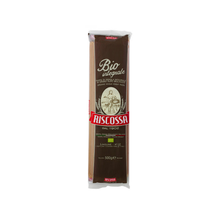 SPAGUETTI N°2 BIO INTEGRALE RISCOSSA (500grs) BULTO DE 20und (E)