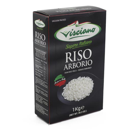 ARROZ ARBORIO VISCIANO (1kg) BULTO DE 12und (E)