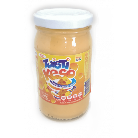 TWISTIKESO A BASE DE QUESO (200grs) BULTO DE 12und