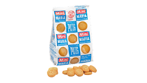 GALLETA MINI MARIA BOLSA (200grs) BULTO
DE 16und
