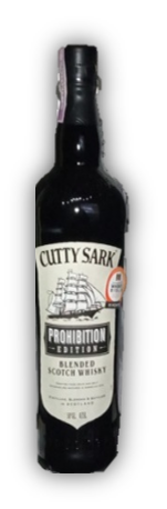 WHISKY CUTTY SARK 50°GL PROHIBITION
0,75L CAJA 6UNDS