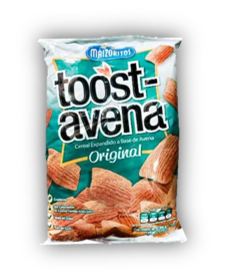 TOOST AVENA CANELA (300grs) BULTO DE 12und (copiar)