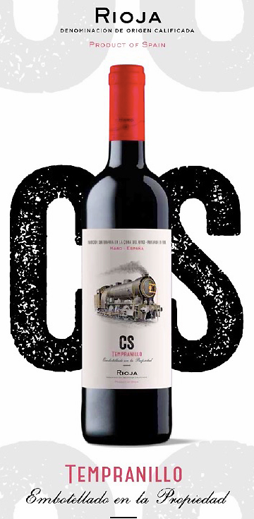 VINO CARLOS SERRES CS TINTO TEMPRANILLO 750ML CAJA 6UNDS