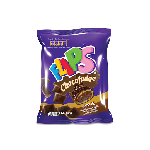 FLIPS FUDGE (50grs) CAJA 4 DISPLEY 14und