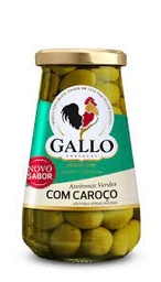 [GF00869] ACEITUNAS VERDES C/HUESO EL GALLO (183grs) BULTO DE
12und