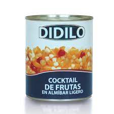 [GF00307] COCKTAIL FRUTAS DIDILO 5 FRUTAS 840GRS CAJA 12 UNDS