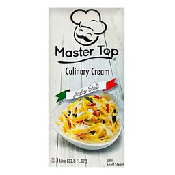 [GF01396 -TOP003] CREMA CULINARIA MASTER TOP 1LT BULTO DE 12 UNDS ​Puede ser vendido