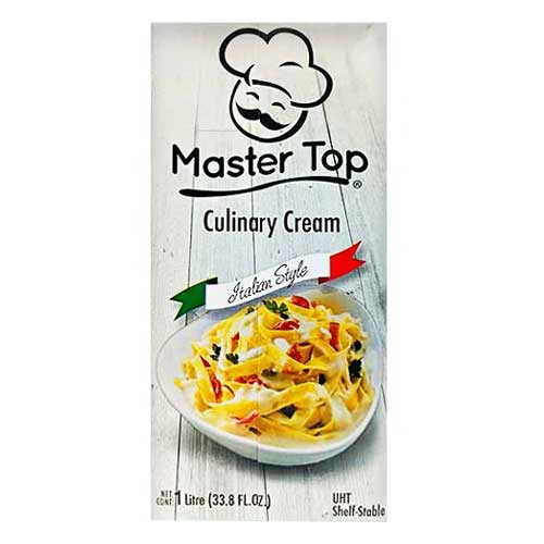 [GF01396 -TOP003] CREMA CULINARIA MASTER TOP 1LT BULTO DE 12 UNDS ​Puede ser vendido