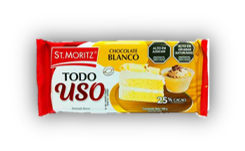 [GF01572] TODO USO CHOCOLATE BLANCO 100GR 12 DISPLAYS 6UNDS