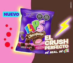 [GF00177] FLIPS FRESA FUDGE (50grs) CAJA 4 DISPLEY 14und