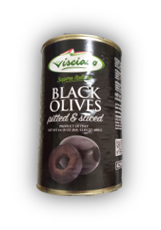 [GF00301] VISCIANO ACEITUNAS NEGRAS FILETEADAS 4kg BULTO 2UNDS
