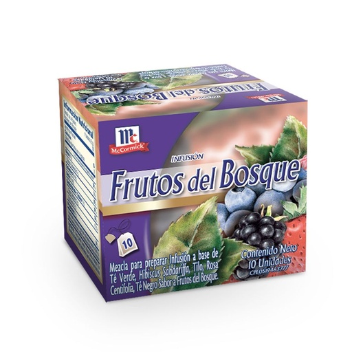 [GF00135] MC INF. FRUTOS DEL BOSQUE (10 BOLSITAS) BULTO DE
12und