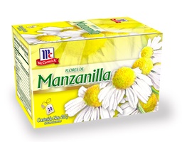 [GF00055] MC TE MANZANILLA 20 BOLS (20grs) BULTO DE 24und