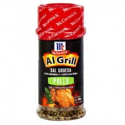 [GF00198] SAL GRUESA PARA POLLO  MC CORMICK 98GR BULTO DE 6 UNIDADES