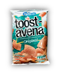 [GF01649] TOOST AVENA CANELA (300grs) BULTO DE 12und (copiar)
