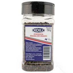 [GF01997] PIMIENTA NEGRA MOLIDA 150GRS DIDILO CAJA 6 UNDS