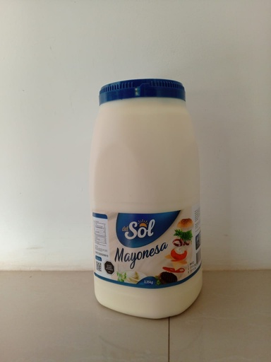 [GF02005] MAYONESA 3.35KG DEL SOL CAJA 4 UNDS