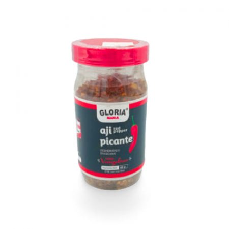 AJI PICANTE DESHIDRATADO EN ESCAMAS 40GRS BULTO DE 12 UNDS
