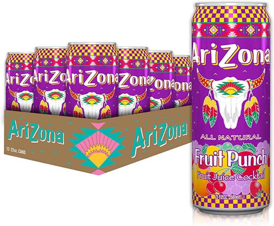 ARIZONA JUICE FRUIT PUNCH CAJA 30 UNDS