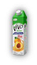 VIVO NECTAR DE DURAZNO 1LT SIN AZUCAR CAJA 12 UNDS
