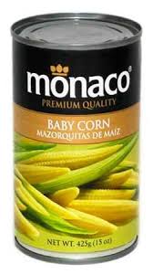 MAIZ TIERNO BABY CORN MONACO (425grs) BULTO DE
24und