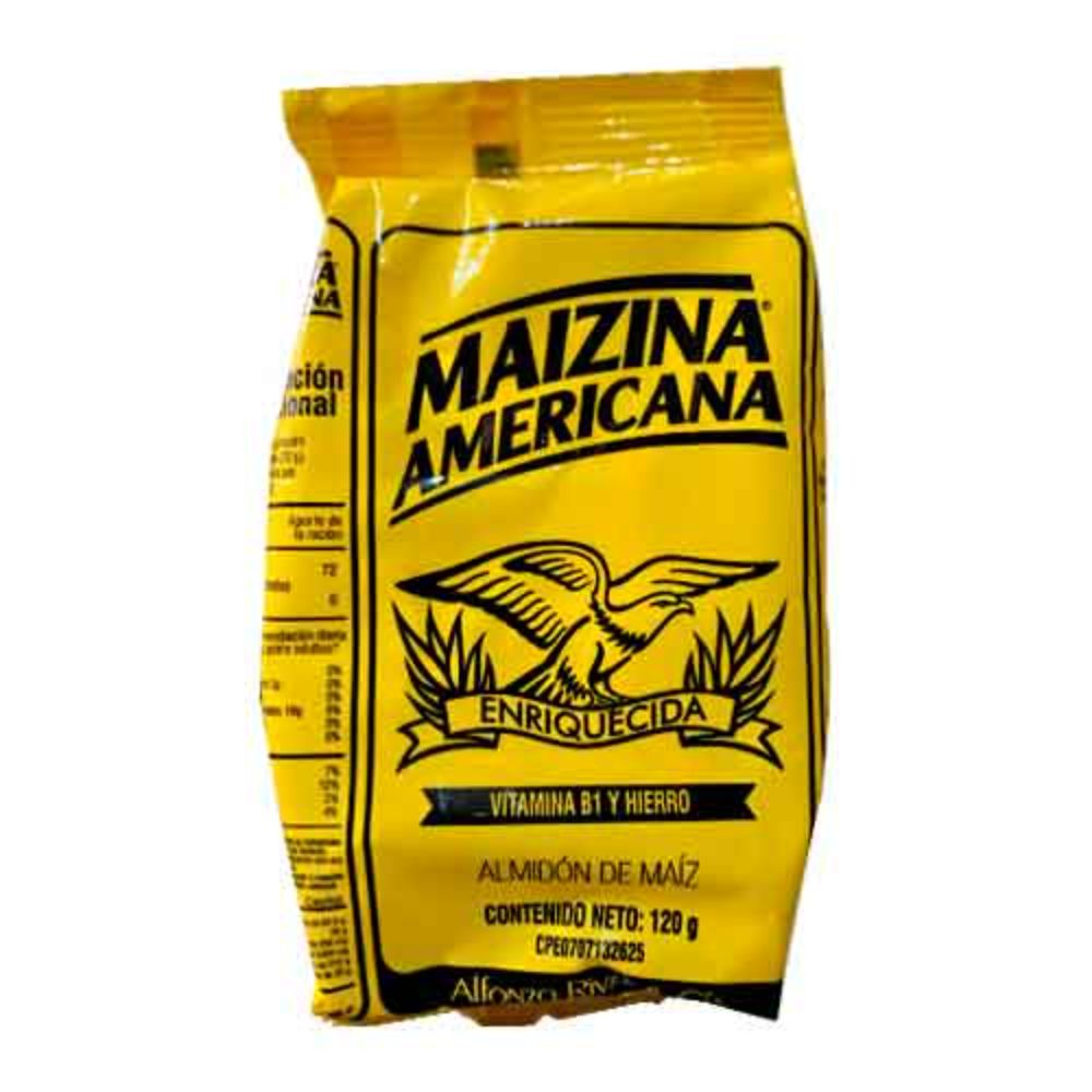 MAIZINA AMERICANA 120g BULTO DE 32 UNDS