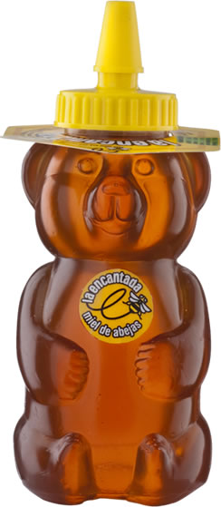 MIEL LA ENCANTADA DE OSO (340grs) BULTO DE 24und (E)