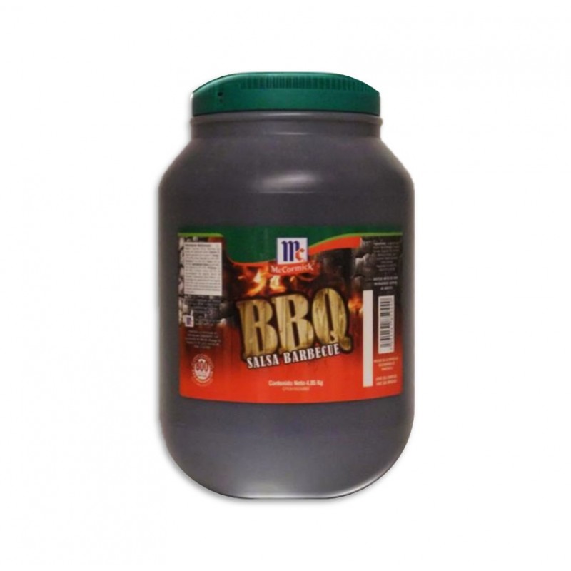 SALSA BARBECUE GALON 3.5 Ltrs BULTO DE 4 UNIDADES