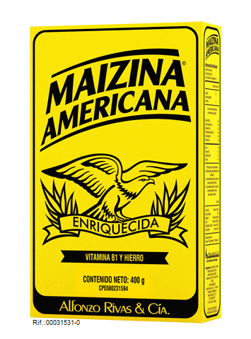 MAIZINA AMERICANA (400grs) BULTO DE 25und