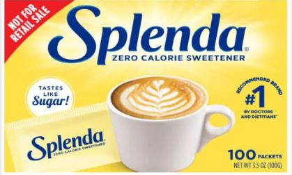 SPLENDA  BULTO DE 12 DISPL  DE 100 SOBRES