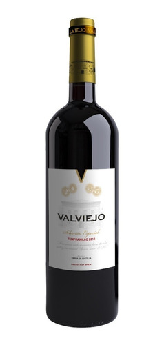 VINO VALVIEJO TEMPRANILLO 750ML CAJA 6UNDS