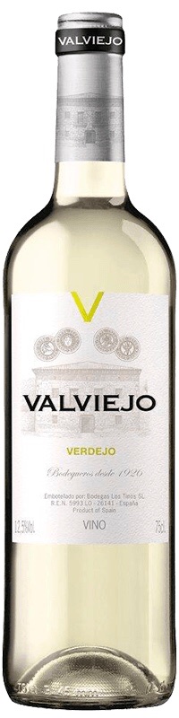 VINO VALVIEJO VERDEJO 750ML CAJA 6UNDS