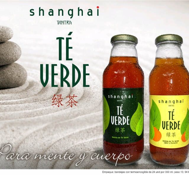 TE VERDE ROJO SHANGAI 500ML CAJA 12 UNDS (copiar) (copiar)
