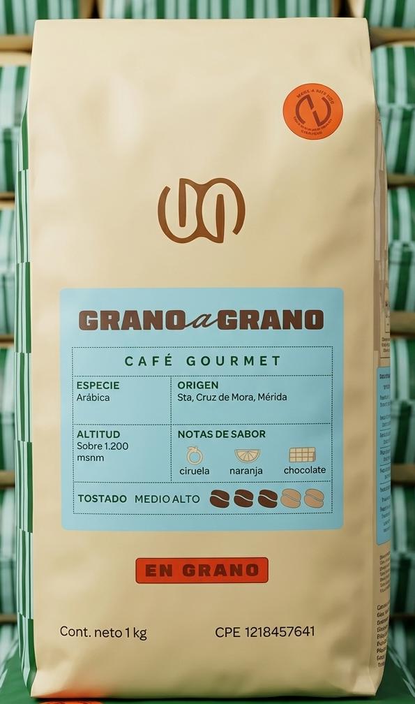 [GF02081] CAFE 1 KG EN GRANO GOURMET PERFIL 224 GRANO A GRANO CAJA 10UND