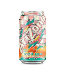 PEACH TEA SUITCASE 340ML ARIZONA CAJA 12 UNDS