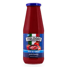 PASSATA DE TOMATE EN BOTELLA 690GRS ROSSO GARGANO CAJA 12UNDS