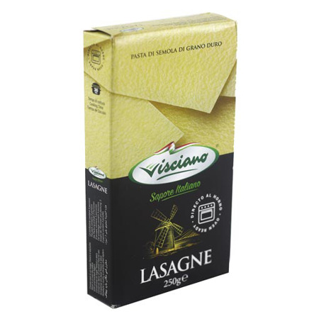 [GF00628] LASAGNE VISCIANO (250grs) BULTO DE 24und