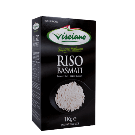 [GF00563] ARROZ BASMATI VISCIANO 500GR 20 UNIDADES