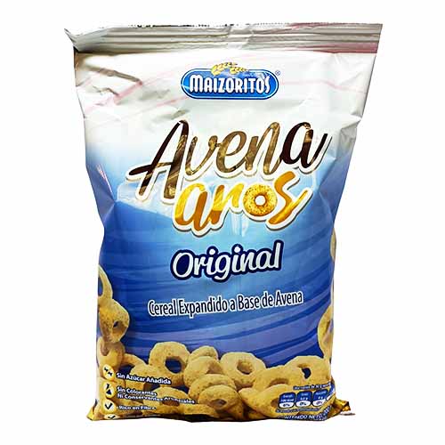 [GF00212] AVENA AROS ORIGINAL MAIZORITOS 200GR BULTO DE 12 UNDS