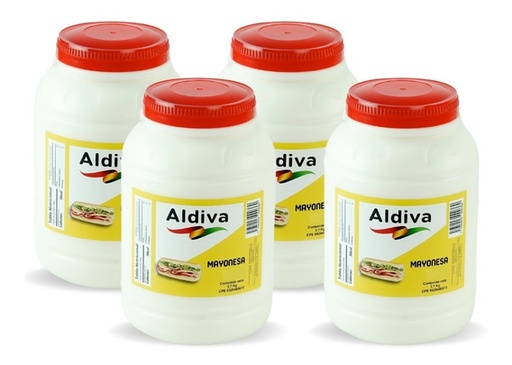 [GF00021] MAYONESA ALDIVA (3.8 kilos) BULTO DE 4und