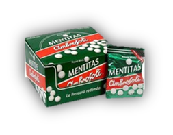 [GF01276] MENTITAS AMBROSOLI 25GRS DISPLEY 6 DE 24UNDS