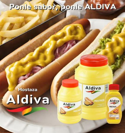 [GF00024] MOSTAZA ALDIVA 3.8 kg BULTO DE 4 Unds