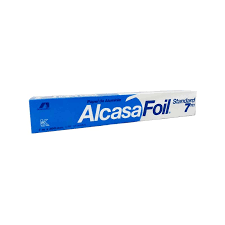 [GF01415] PAPEL ALUMINIO ALCASAFOIL STANDAR 7MTS BULTO DE 24UNDS