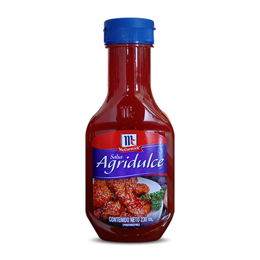 [GF00199] SALSA AGRIDULCE Mc Cormick  230ML BULTO DE 24UND