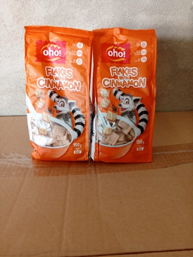 [GF01978] CEREAL FLAKES CINNAMON OHO 150GRS