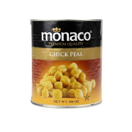 [GF02052] GARBANZOS ENLATADOS MONACO 3KG CAJA DE 6 UNDS